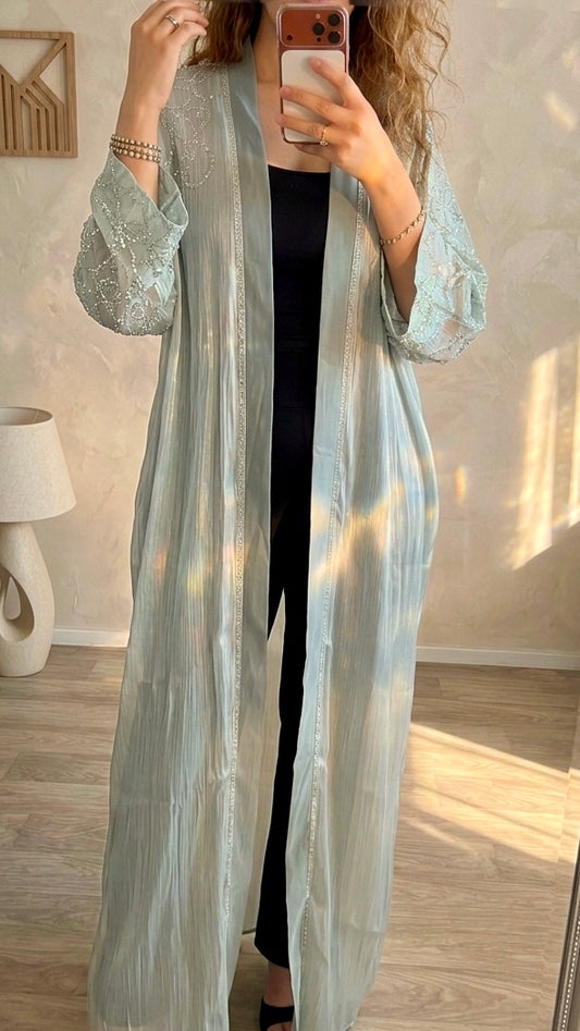 Vert Nude - KIMONO MAYSSA