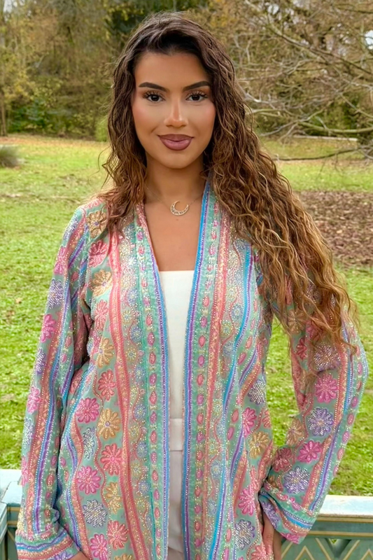 Vert profond – KIMONO NOOR