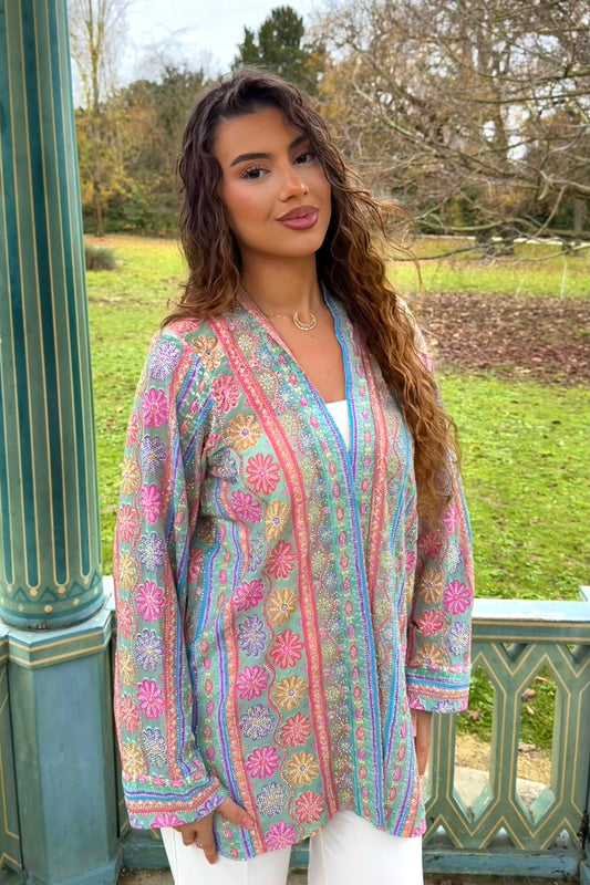 Vert profond – KIMONO NOOR